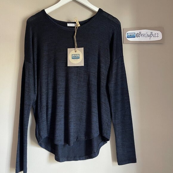 Women’s Rag & Bone Hudson Long-Sleeve Tee Size M - Picture 3 of 15